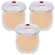 LESCAUT 蕾斯卡歐防曬兩用粉餅SPF50/01柔粉色 控油保濕 持久定妝 展現自然透亮美肌, 3入