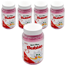 BONBAIN Bon Bon 泡泡潤膚沐浴粉，五顏六色香甜氣息，豐富Q彈，幫助皮膚維持柔嫩, 150g, 5瓶