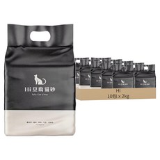 Hi 豆腐貓砂, 2kg, 10包, 綠茶