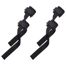 NINE STUDY 矽膠防滑拉力腕帶 WO-642 黑色 41 x 40cm 健身護腕, 4個