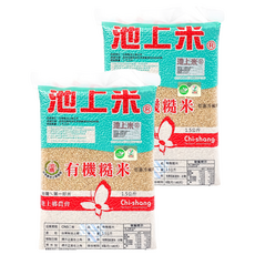 池上鄉農會 有機糙米, 1.5kg, 2包