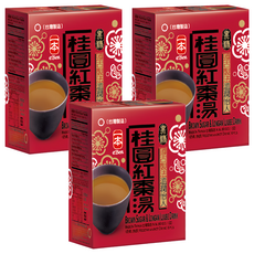 e.Ben 一本 黑糖桂圓紅棗湯, 15g, 6入, 3盒