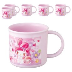 Skater 可微波手把馬克杯 Sanrio 三麗鷗聯名款, 美樂蒂款, 6個
