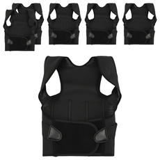 防止駝背束腹 XL 黑色 美姿美儀帶 抬頭挺胸 透氣舒適, 6個