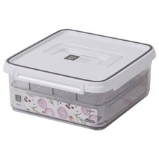 Changsin Living 昌信生活 SkyLock Jumbo 8格保鮮盒 2號 3.8L, 容器 + 蓋子, 1組