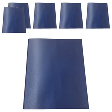 Sunny 三瑩文具 SHINE 珠光4孔夾 332 x 264 x 40mm, 藍色, 6個