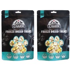 CHARM 野性魅力 土雞塊佐鱉蛋凍乾, 雞, 2包, 40g