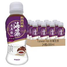 Taiwan Yes 深滋味海藻木耳飲 24瓶, 300ml, 1組