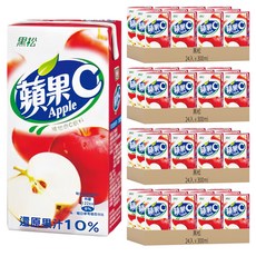 黑松 蘋果C 果汁飲料 300ml x 24入, 96入