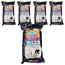 ST 雞仔牌 Drypet 備長炭衣櫃除濕劑 3入 Set, 適用於衣櫥, 除濕+脫臭, 纖薄型, 1.56kg, 5袋