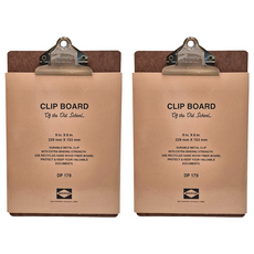 HIGHTIDE penco 板夾 A5 DP179, 古銅, 2個