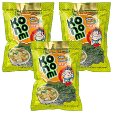 Konomi 相撲手 脆紫菜 綠咖哩, 32g, 3包