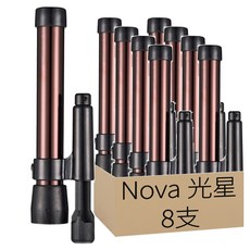 Nova 光星 412 一吋管徑助行器剎車輪管下壓式止滑套管 咖啡色, B412AA-A, 8支