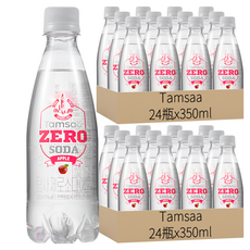 Tamsaa 零卡汽水 蘋果口味, 350ml, 48瓶