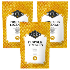 AUZ BEES 澳蜜工坊 蜂膠潤喉糖, 3個, 100g