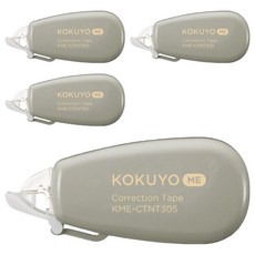 KOKUYO 國譽 ME 象牙白修正帶B罫 5.5mmx6m 泰國製, 雪松, 4個