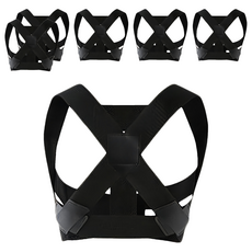 yori優里嚴選 專業龍骨矯正帶 挺腰直背 舒適透氣 姿勢矯正, S, 6個