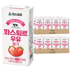 Pasteur 牧場牛奶 草莓牛乳風味飲料, 190ml, 48入