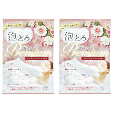 COW STYLE 牛乳石鹼 湯物語美肌泡泡入浴劑 花束香, 30g, 2包