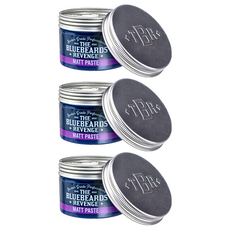 THE BLUEBEARDS REVENGE 藍鬍子高彈性髮蠟 100ml 輕鬆打造持久且自然的髮型, 3瓶