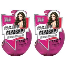 KANG FA 康髮 奇異繽紛水漾保濕雕,特黏塑形,速乾不黏手,含保濕成分可沾濕後重新塑形, 260ml, 2瓶