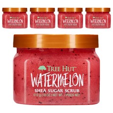 TREE HUT 乳油木蜜糖身體磨砂膏 Watermelon 18oz, 510g, 5件