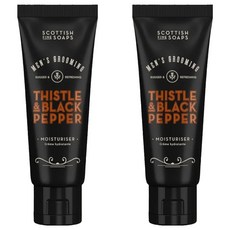 THE SCOTTISH FINE SOAPS 經典臉部保濕乳液,75ml,2條