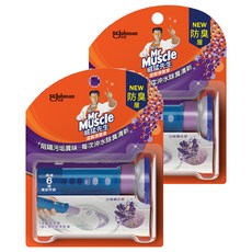 Mr Muscle 威猛先生 潔廁清香凍組 淡雅薰衣草, 38g, 2組