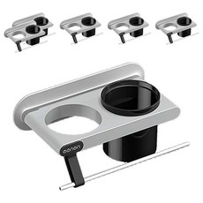 oenon 極緻無痕橫桿收納吹風機架, 時尚灰, 6個