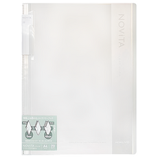 KOKUYO 國譽 NOViTA 收納資料夾, A4, 大容量, 文件整理, 透明, 1個