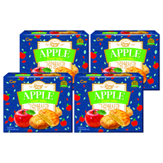 CW Food 蘋果夾心餅乾, 甜點餅乾, 12個入, 234g, 4盒