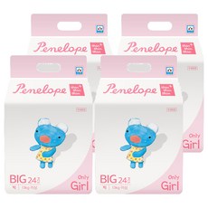 Penelope Thin Thin Thin + 超薄褲型尿布 女童 13kg以上, XXL, 96片