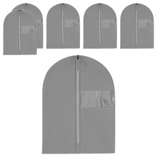 小麥購物 衣服防塵袋 拉鍊 Y001 80 x 60cm 94g, 6個