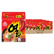 OTTOGI 不倒翁 韓國境內版 辛辣拉麵 120g, 40包