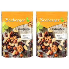 德國 Seeberger 經典綜合葡萄堅果 原生堅果 無烘烤 無調味 充氮包裝, 150g, 2包