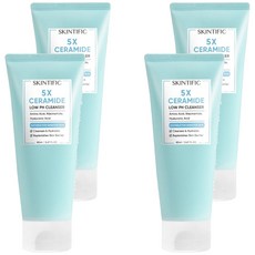 SKINTIFIC 5X 神經醯胺洗面乳, 80ml, 4條