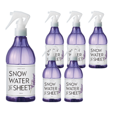 DAILY AROMA JAPAN snow water 寢具涼感消臭噴霧 薰衣草, 6個, 350ml