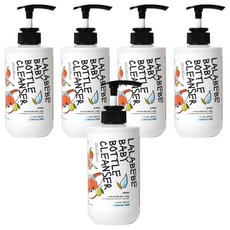 MOTHER-K K-MOM LALABEBE 草本極淨蔬果奶瓶清潔劑, 500ml, 瓦解奶垢, 適用於異位性皮膚炎, 碰手不乾燥, 5瓶