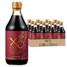 味王 XO醬油膏 香菇風味, 500ml, 12瓶