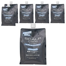 KUMANO 熊野油脂 頭皮護理 洗髮精補充, 1L, 6包