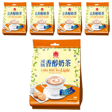 義美 減糖香醇奶茶, 16.5g, 17包, 5袋