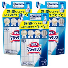 Kao 花王 Magiclean 魔術靈 玻璃清潔噴霧補充包 350ml, 3包