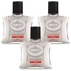 BRUT 布魯特 男用爽鬍水/鬍後水 致命吸引力 100ml, 3件
