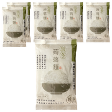 自在食刻 烏冬蒟蒻麵, 200g, 6包