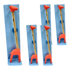 ZOO ERASERS長頸鹿橡皮擦, 20 x 5 x 3.5 cm, D023, 5個