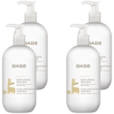 BABE 貝貝實驗室 Lab 幼兒系列 保濕身體乳液 500ml, 4瓶