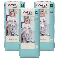 Bambo Nature 伴寶樂 Green 大容量褲型紙尿布 7~12kg, 第4階段, 120片