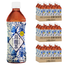 IRIS OHYAMA 愛麗思歐雅瑪 烏龍茶, 500ml, 72瓶