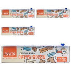 PULITO 易撕料理紙, 80m, 4個, 1入