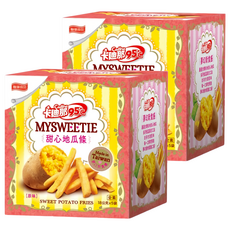 卡迪那95℃甜心地瓜條 鹹甜脆 95℃低溫真空工法 18公克X5袋, 90g, 2盒